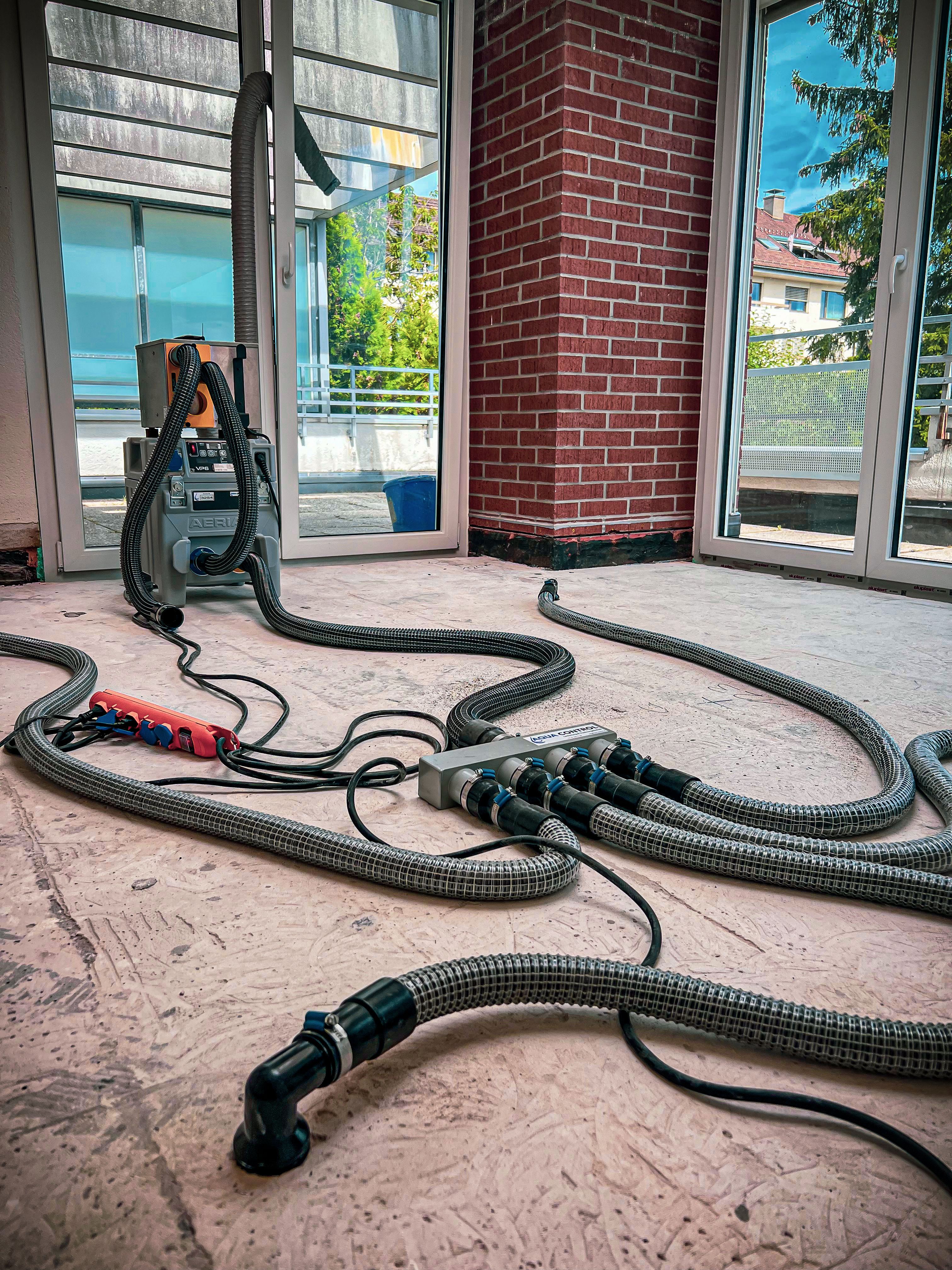 Dämmschichttrocknung