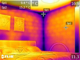 Oberflächentemperatur-Messungen