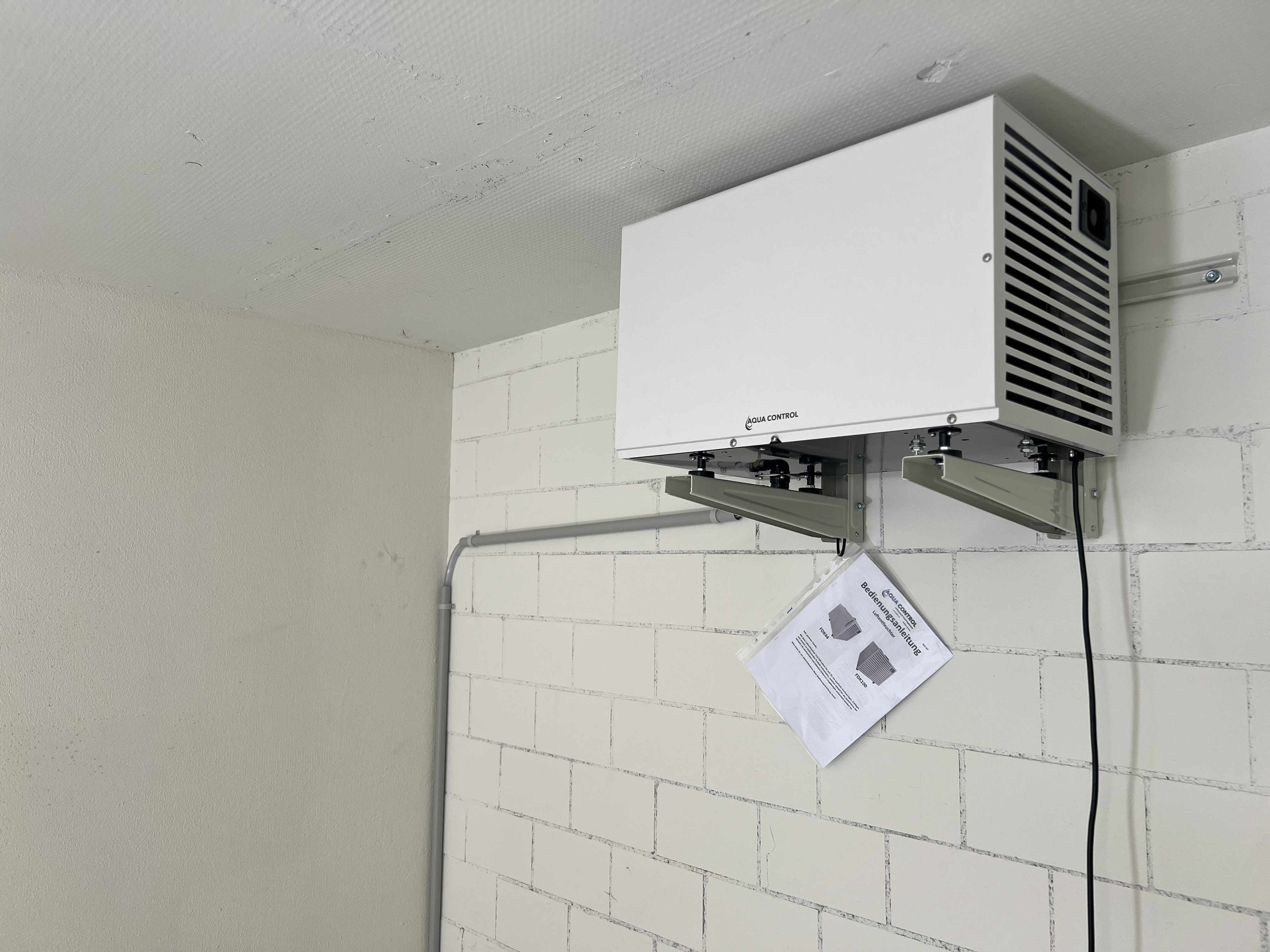 Kondensationstrockner als Fixinstallation